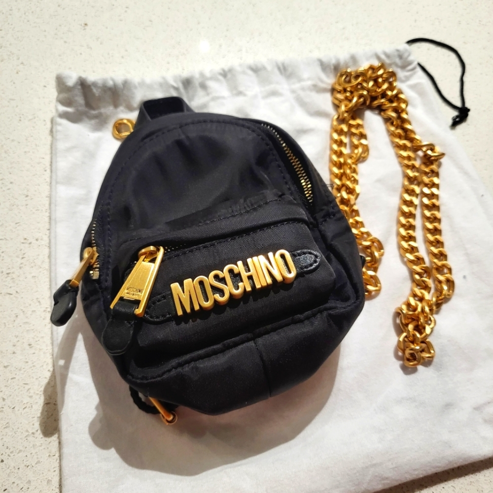 Moschino | Logo-plaque Mini Bag - Picture 4 of 11